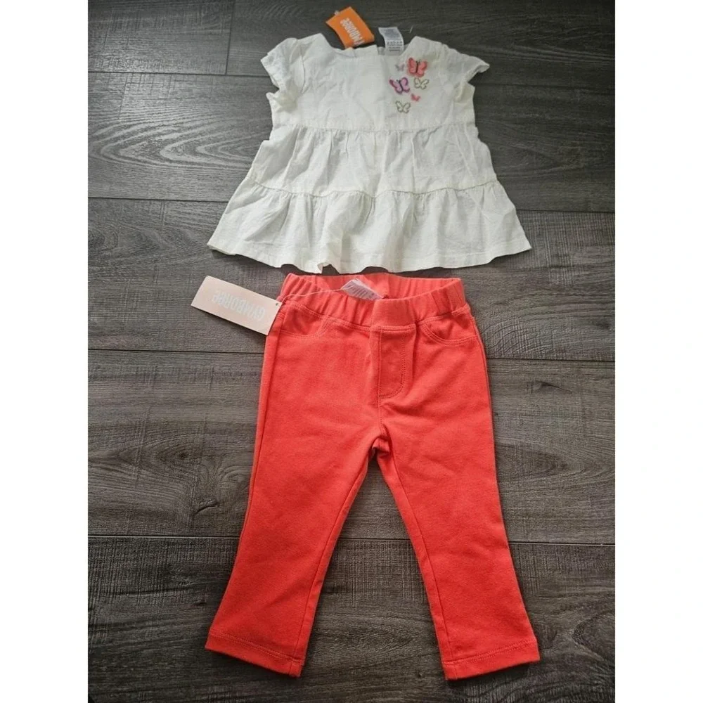 Gymboree baby girl set 6-12 mos‎